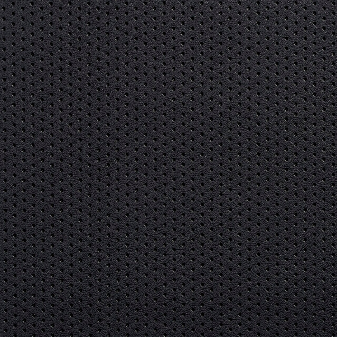Black Perforated - Black Plain & Solid Upholstery Fabric 54 Inches"